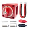 FASTSTORM 300A Waterproof Battery Disconnect Switch 12V-48V, On/Off Kill Switch