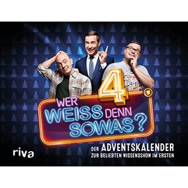 Wer weiß denn sowas? 4 - Der Adventskalender zur beliebten Wissensshow im Ersten: Trainiere dein Allgemeinwissen mit spannenden Fragen. Für Quiz-Fans zu Weihnachten