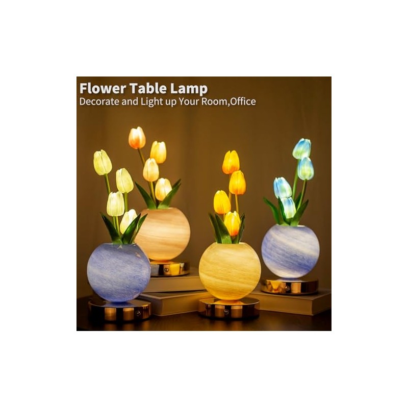 Amazon.com.mx : luz lamparanoche tulipanes