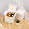 Set di 50 piccole scatole regalo bianche, 7 x 7