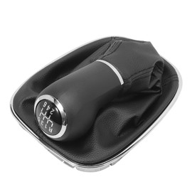 KASturbo 6 Speed Gear Stick Knob Lever Shift Boot Kit Compatible with Vauxhall Corsa D 2006-2014 Corsa E 2014-2019 009140093