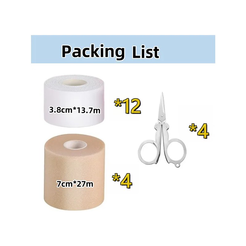 Venda Pretape Vendaje Undertape Cinta Cebolla 7cmx27m