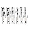 YENJO 6 Pcs HSS Stubby Drill Bits Set for Wood,