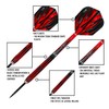 Harrows Fire Inferno 90% Tungsten Steel Tip Darts Set 22g,