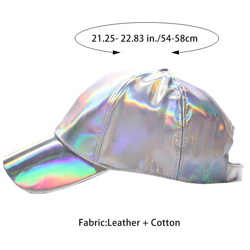 Foetest Adjustable Cap Leather Hat Baseball Cap Sun Hat Hiking