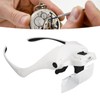 Eyeglasses Magnifier for Reading Embroidery Maintenance Carving LED Lens Magnifying