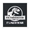 Go All Out XX-Large Black Mens Fatherhood It's A Walk