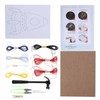 String Art Decorative Colourful DIY Nails Winding Lines Drawing Kit