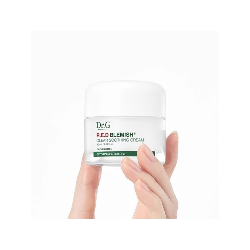 Dr.G Red Blemish Clear Soothing Cream 50x2 + 10x2 Korean