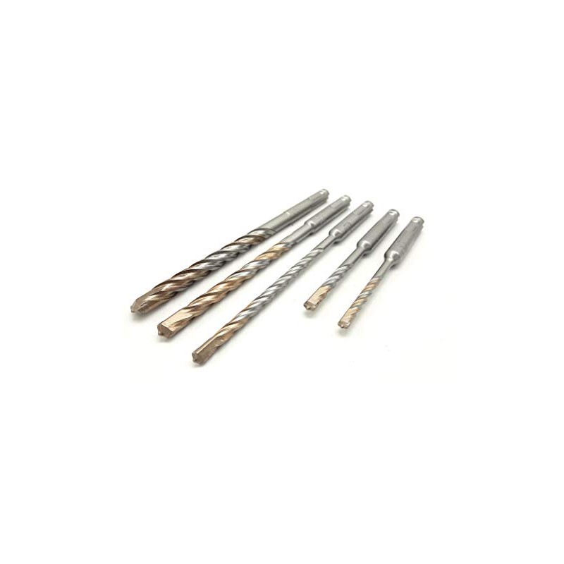SDS Plus Hammer Drill Bit Set 5 Pieces PGM Certified