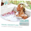 Mikinona 11pc Travel Toiletries Bottles Set Refillable Empty Travel Bottles