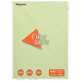 長門屋商店 カラーペーパー ナ-4406 B5特厚口 50枚 わかくさ