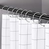 24 Pack Shower Curtain Rings, Rustproof Decorative Shower Curtain Hooks