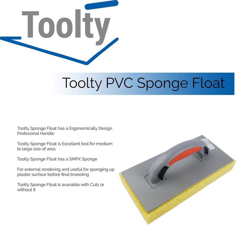 Toolty PVC Sponge Float - 280 x 140mm - SMPX