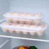 18 Grid Eggs Carrier Container, Plastic Egg Holder Trays, Storage