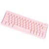 Mechanical Keyboard 64 Key RGB 3 Mode Ergonomic Layout Knob