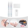 OHPHCALL Diy Manicure Kit Nail Art Pen Stamp Set 5pcs