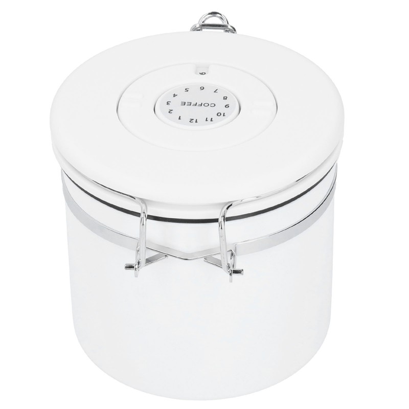 Stainless Steel Sealed Canister Coffee Flour Sugar Container Storage Jar