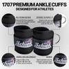Schiek Sports 1707 Ankle Cuffs - Ideal for Glute Kickbacks