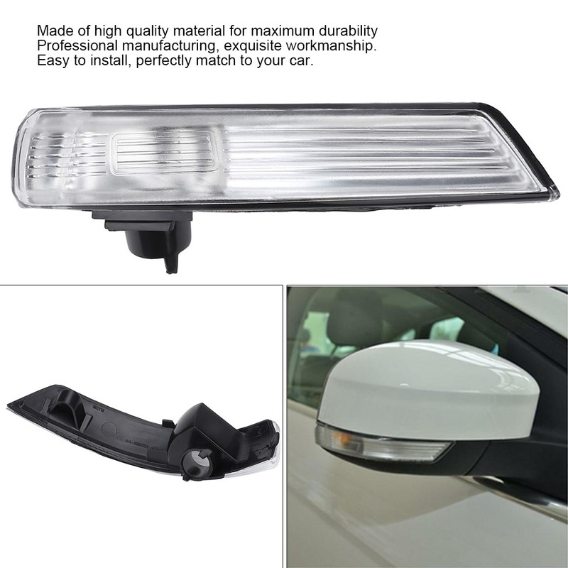 Car Rearview Mirror Turn Signal Light Lampshade for Ford Focus