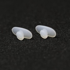 HiCycle2 Nose Pads Replacement For Mykita Silicone Sunglasses Eyeglasses Snap On/Push-In type 3/6 pairs (6 pairs)