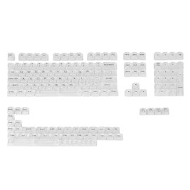 Redragon A135 Crystal KeyCaps, 147 Keys Standard Doubleshot PBT Keycap Set, OSA Profile, US (ANSI) Layout, Compatible with Most Mechanical Keyboards and Optical Keyboards, Keycap Puller Included