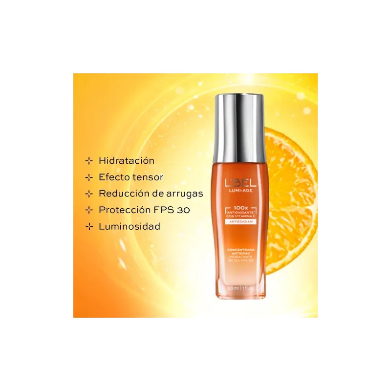 Lumi Age Lbel Crema Antiedad Hidratante Antioxidante Vit C