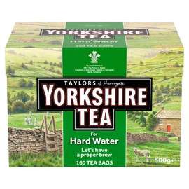 Yorkshire Tea Hard Water Tea Bags, 160 Tea Bags