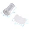 Estampador de Uñas Silicona, Nail Art Stamping Templates Manicure Tool