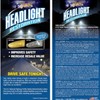 Gliptone Headlight Restoration Kit, No Sanding or Tools Required, Restores