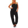 Malito Women's Onesie in Plain Colours, Jumpsuit with Fabric Belt,