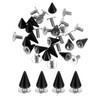 sourcing map 50 Sets Spikes and Studs, 7 x 10mm