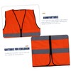 Operitacx Hi-Vis Vests Construction Vest Neon Reflector Party Reflective Jacket