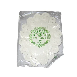 Doily Lace Paper Oval Type (500 Sheets) No. 6