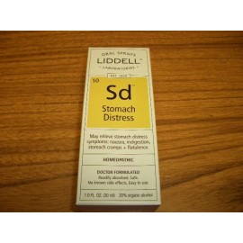 Lidell Liddell Laboratories Sd Stomach Distress Homeopathic  Oral Sprays 1 fl oz 9/26