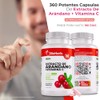 Bioherb Arándano Rojo Orgánico Vitamina 360 Cápsulas Extracto 100 Puro