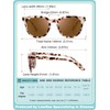 LianSan Full Readers Sunglasses for Women - Stylish Reading Sunglasses