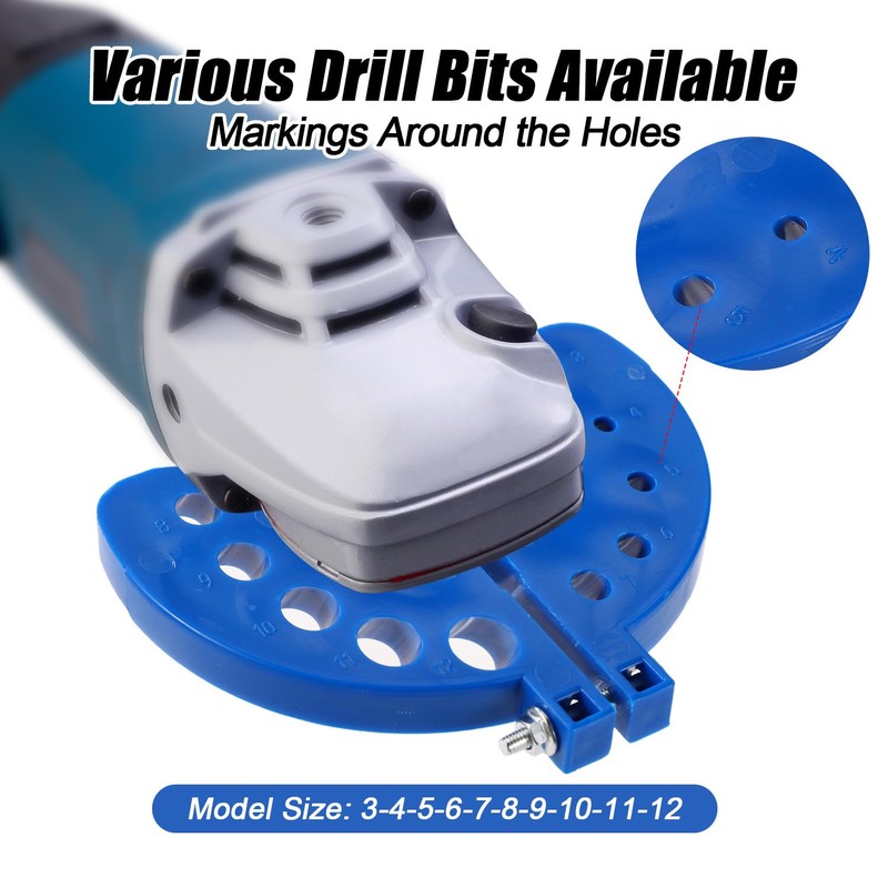 Power Drill Bit Sharpener for All Bits, ABS Material Multi-Purpose