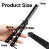 Stainless Steel Butterfly Comb – Foldable Training Hair & Beard