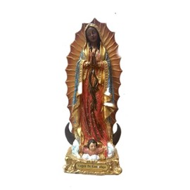 Our Lady of Guadalupe Statue 12" Inch Tall /Virgen de Guadalupe