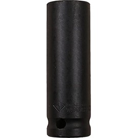 BRILLIANT TOOLS BT022663 1/2 Inch Hex Power Socket, 21 mm, Long [Powered by KS Tools]