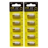 23A 12V Alkaline Batteries, 10 Pack, Compatible with Doorbells and
