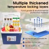 LifeBROS 11/17/19/27 Qt Insulated Portable Cooler Leak-Proof Ice Chest Lunch