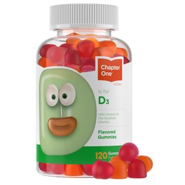 Zahler - Chapter One Vitamin D 3 1000 IU Gummies (120 Flavored Gummies) - Certified Kosher Chewable Vitamin D3 Gummies for Kids & Adults - VIT D3 Supplements - Made in USA Vitamin D Gummies
