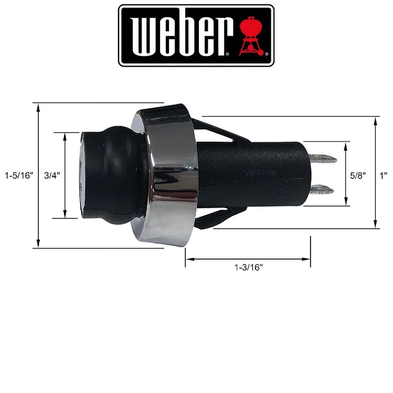 Weber 66220 Igniter Switch for Genesis II and Spirit II