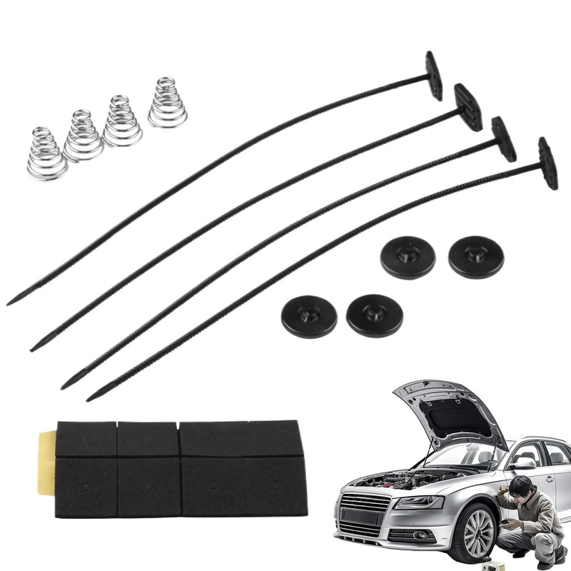 Car Fan Mounting Kit,General Vehicle Fan Accessories - Shockproof Radiator