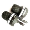 AIXXCUVQ Sleek Black Grip Bike Shifters 3 x 7 Speed