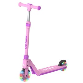 Gotrax K03 Kick Scooter for Kids, 5" LED Lighted Wheels and Adjustable Handlebars, Lightweight Design and Anti-Slip Deck, Max Load 110 Lbs, Kids Scooter for Boys & Girls Ages 3+, Pink