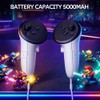VR Controller Battery Pack Rechargeable Battery Cover for Meta Quests
