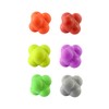 CHUANGOU 6 Pieces Training Ball, Hex Bounce Reaction Ball Portable